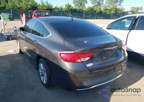 2017 Chrysler 200 Limited Platinum из США, поврежденный, VIN 1C3CCCAB4HN511767